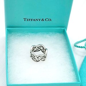 Tiffany & Co. Paloma Picasso Loving Heart Band Ring - Vintage Design - Size 4